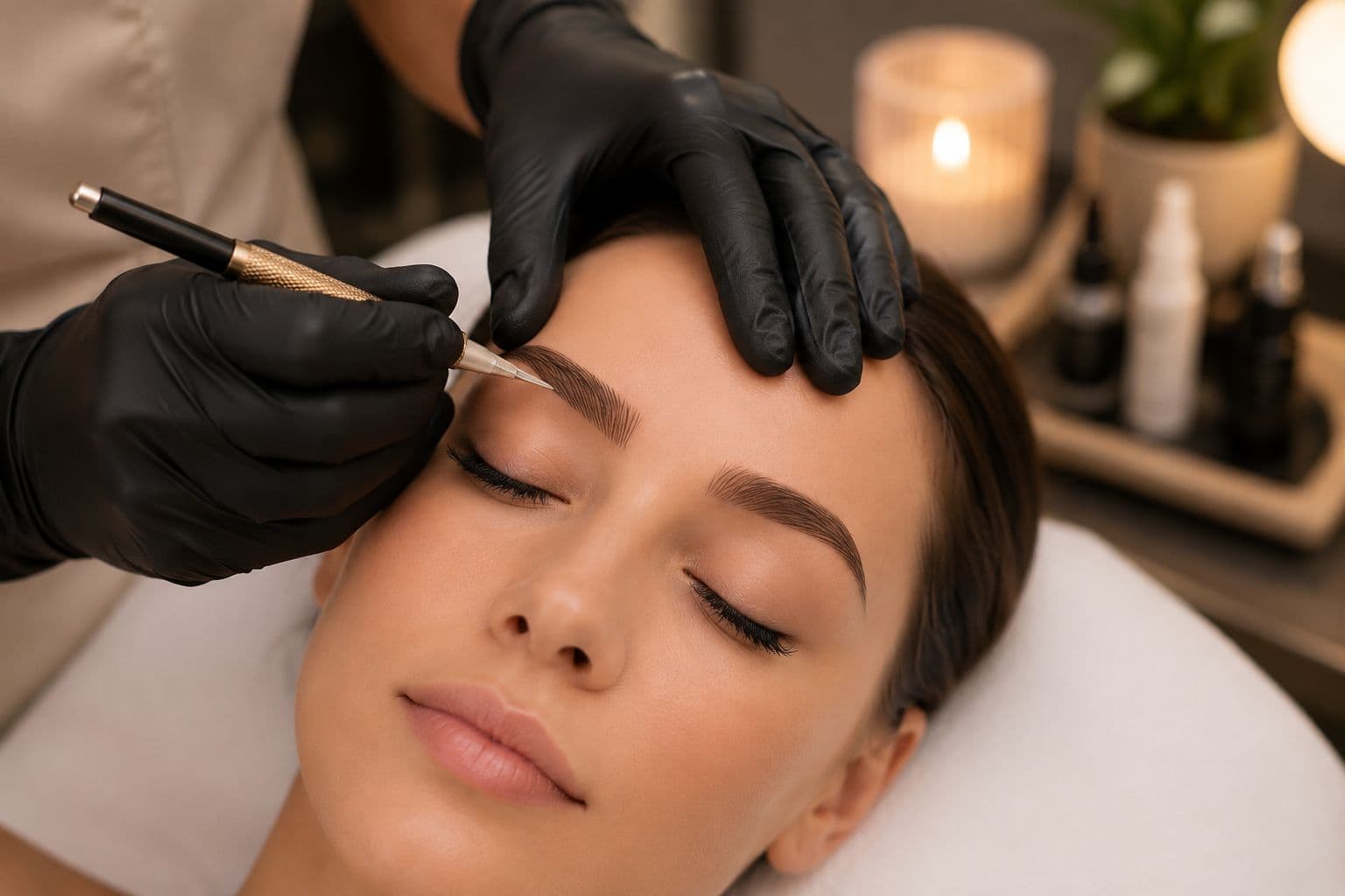 Microblading bei Kosmetik Sundl